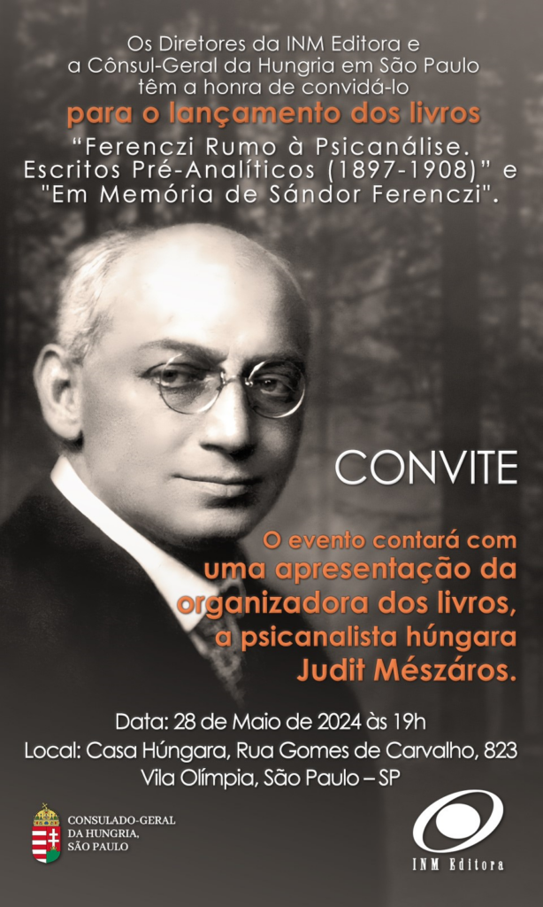 Two Ferenczi volumes in Brazil – Invitation